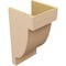 Ekena Millwork 12"W x 12"D x 24"H Wide Alpine Rough Cedar Woodgrain TimberThane Corbel, Primed Tan CORUR12X12X24ALPRCPR - alternate 6